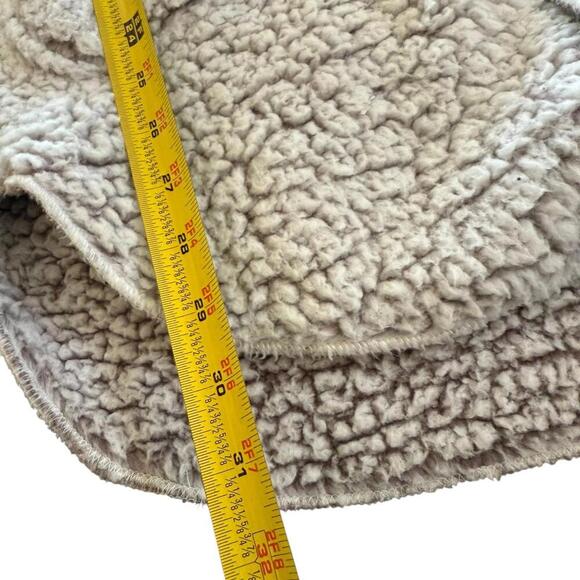 Peaches & Dreams Sherpa Hooded Cardigan – Size Small - Picture 4 of 5